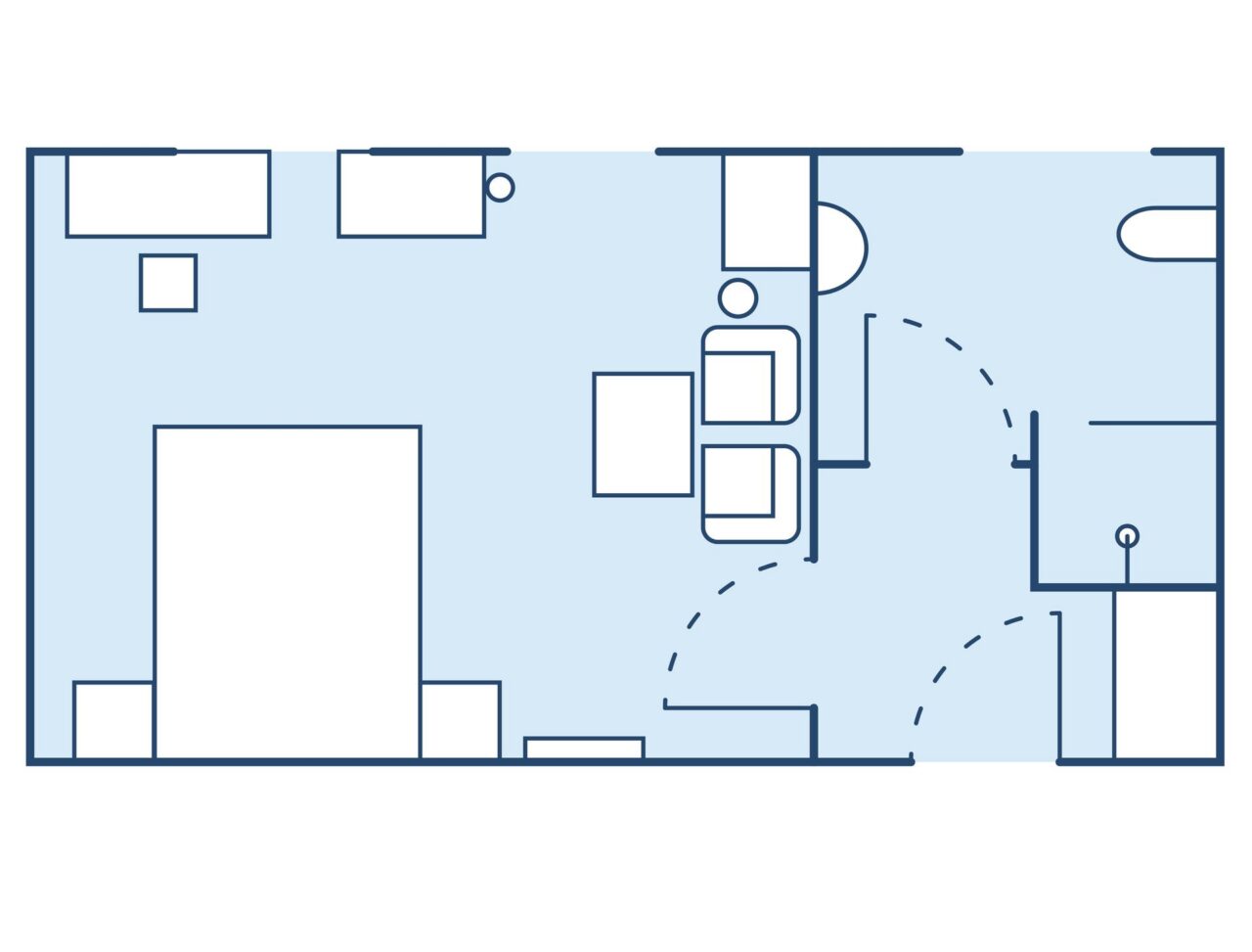 Doppelzimmer Inselseite Typ 16 Bild #3