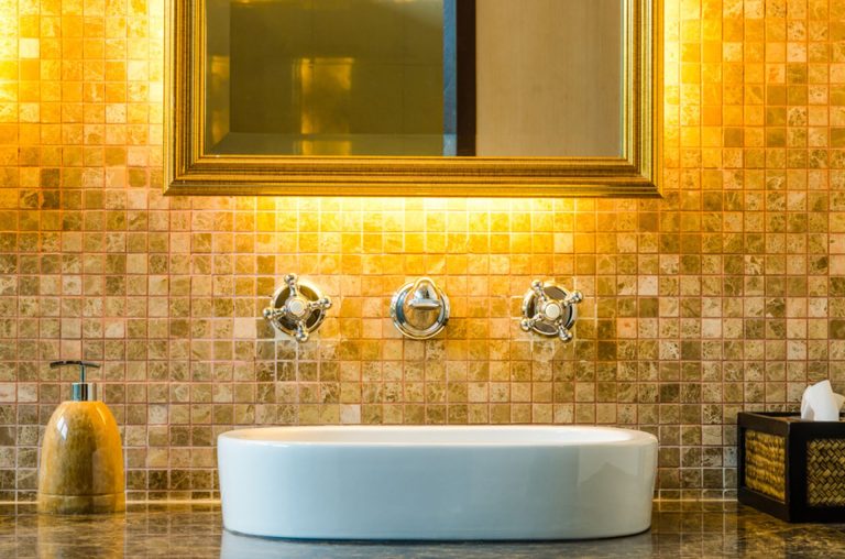 interior design of a bathroom